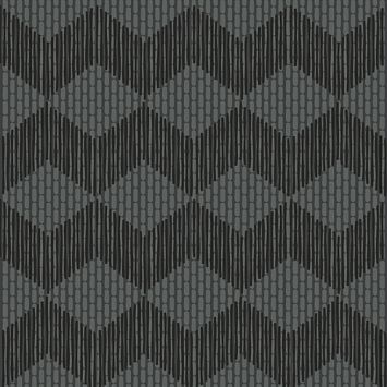 Керамогранит Mutina Tape Zigzag Black 20,5x20,5