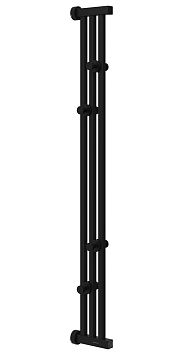 Полотенцесушитель электрический Сунержа Хорда 4.0 1200х166, Матовый чёрный