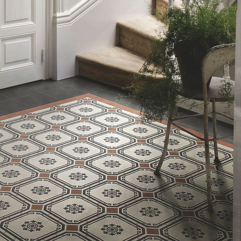 Вставка Ceramiche Grazia Old England Tozzetto Chester 4x4