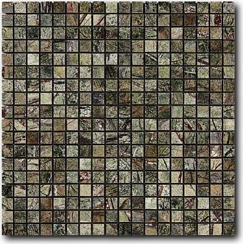 Мозаика Art&Natura Marble Mosaic Rain Forest Green 30,5x30,5