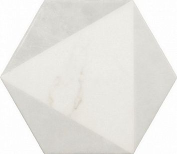 Equipe Керамогранит Carrara Hexagon Peak 17,5x20x0,83