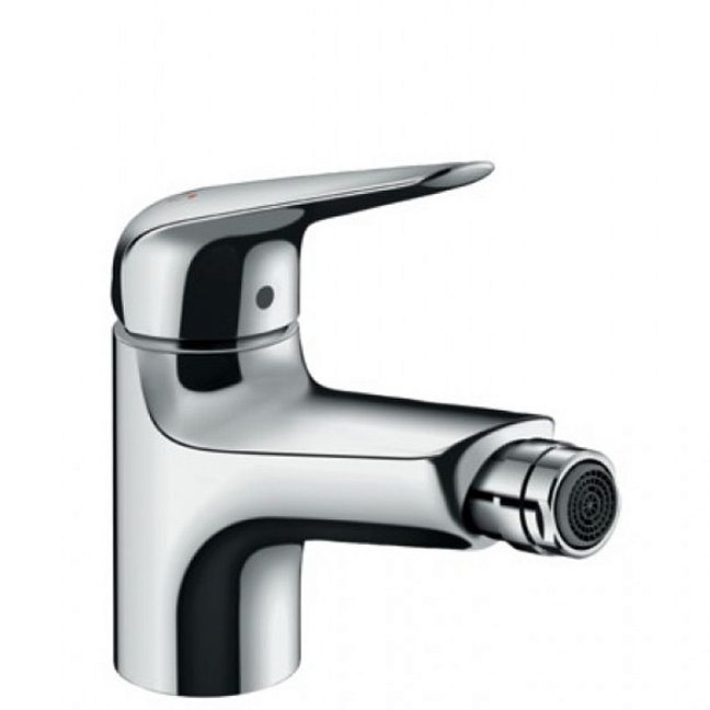 Смеситель для биде Hansgrohe Novus 70, с донным клапаном, хром