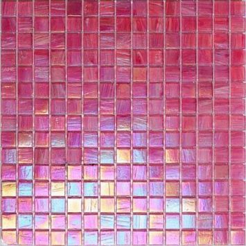 Rose Mosaic Стеклянная мозаика 2x2 WG89 сетка 327х327