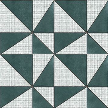 Керамогранит Mutina Azulej Gira Nero Matt 20x20