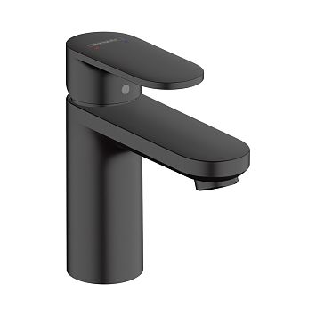 Hansgrohe Vernis Blend Смеситель для раковины однорычажный 100 без сливного гарнитура черный 71580670