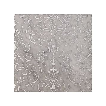 Мраморная плитка Akros Dogma Light Dhiasoma T Bianco Carrara Silver 30,5x30,5