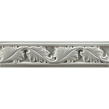 Бордюр Ceramiche Grazia Formae Foliage Diamond Steel 6,5x26