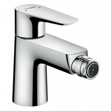 Смеситель для биде Hansgrohe Talis E, с донным клапаном, Цвет: хром