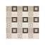 Декор из керамогранита Rug Home Square Dark Dec. Lapp rett 60x60