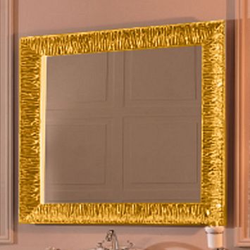 KERASAN Retro Зеркало 100x100, цвет золото