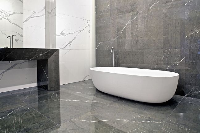 Керамогранит Casalgrande Padana Marmoker Statuario Grigio 45x90