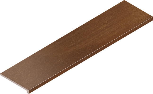 Italon Керамогранитная ступень Surface Scalino Front Corten 33х120 Nat