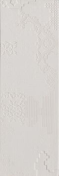 Керамогранит Mutina Bas Relief Patchwork Relief Bianco Matt 18x54