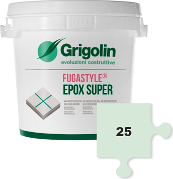 Эпоксидная затирка швов Fugastyle Epox Super 25  VERDE PALIDO 2kg