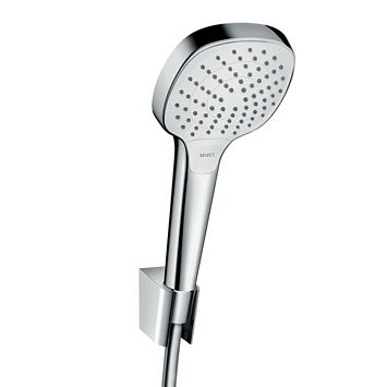 Ручной душ Hansgrohe Croma Select E Var/Port с держателем, цвет: хром