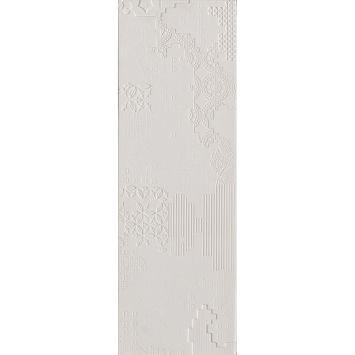 Керамогранит Mutina Bas Relief Patchwork Relief Bianco Matt 18x54