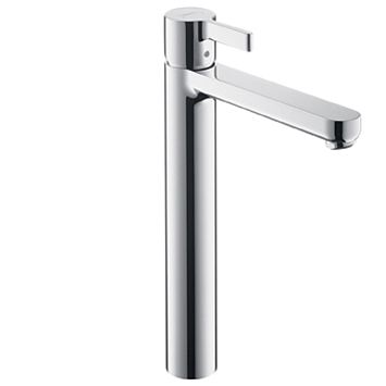 Смеситель для раковины Hansgrohe Metris S Highriser, однорычажный, цвет: хром