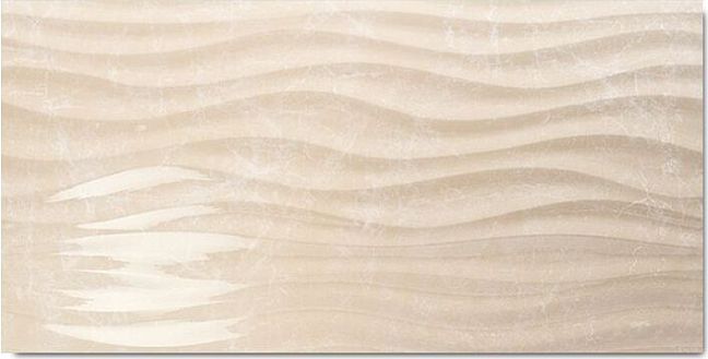 Керамическая плитка Love Ceramic Marble Curl Beige Shine 35x70