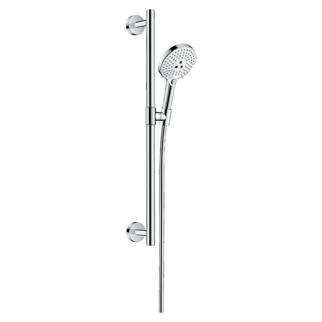 Душевой гарнитур Hansgrohe Raindance Select S 120 EcoSm/U'Comf, настенный, с ручным душем, цвет: хром