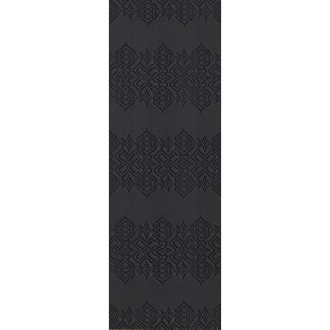 Керамогранит Mutina Bas Relief Garland Relief Nero Matt 18x54