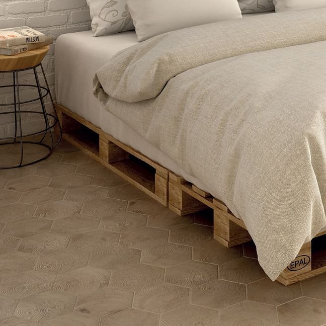 Керамогранит Equipe Hexawood Tan Mat 17,5x20