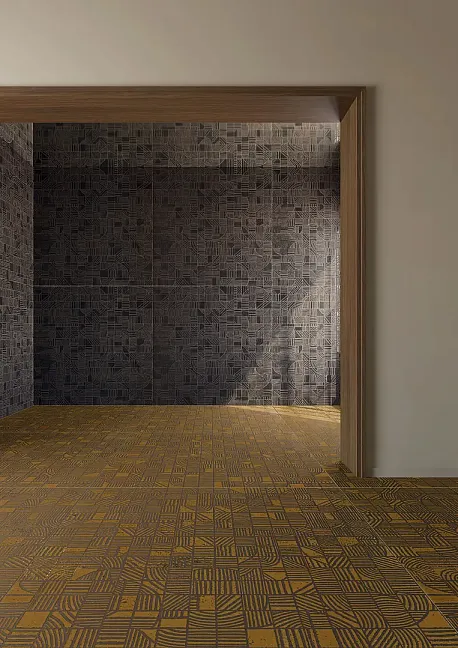 Керамогранит Mutina Mater Segno Ocra 120x120