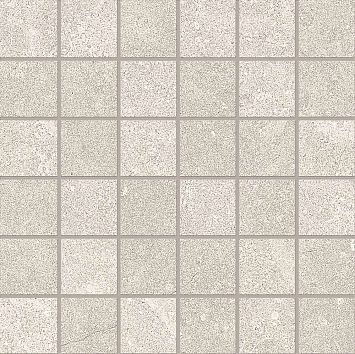 Керамогранит Emil Ceramica MaPierre Decoro Mosaico 5x5 Noble Blanc Naturale Rett 30x30cm, 9,5mm