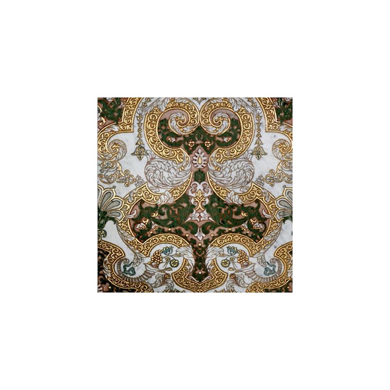 Мраморная плитка Akros The Original Merope TSS Bianco Carrara Verde Silver 40x40