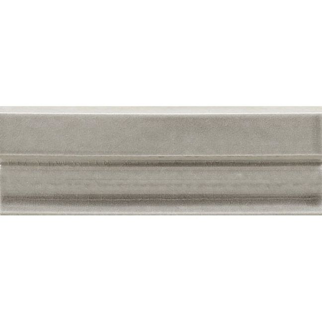 Бордюр Ceramiche Grazia Epoque Finale Diamantato Grey Craquele 6,5x20