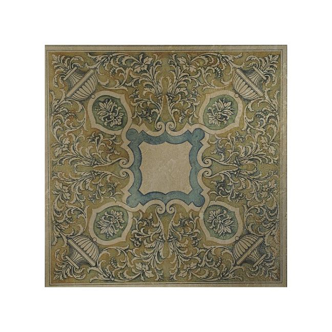 Мраморная плитка Akros Axioma Aeras N Travertino Classico Multicolor 40x40