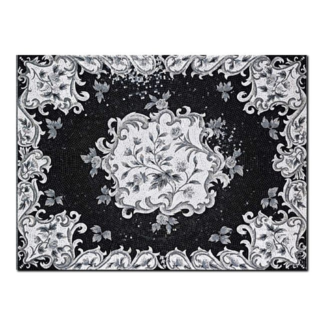 Мозаика Sicis The Mosaic Rug Blacke 180x240