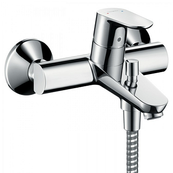 Смеситель для ванны Hansgrohe Focus, цвет: хром