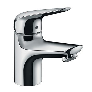 Смеситель для раковины Hansgrohe Novus Однорычажный 70, с донным клапаном, хром