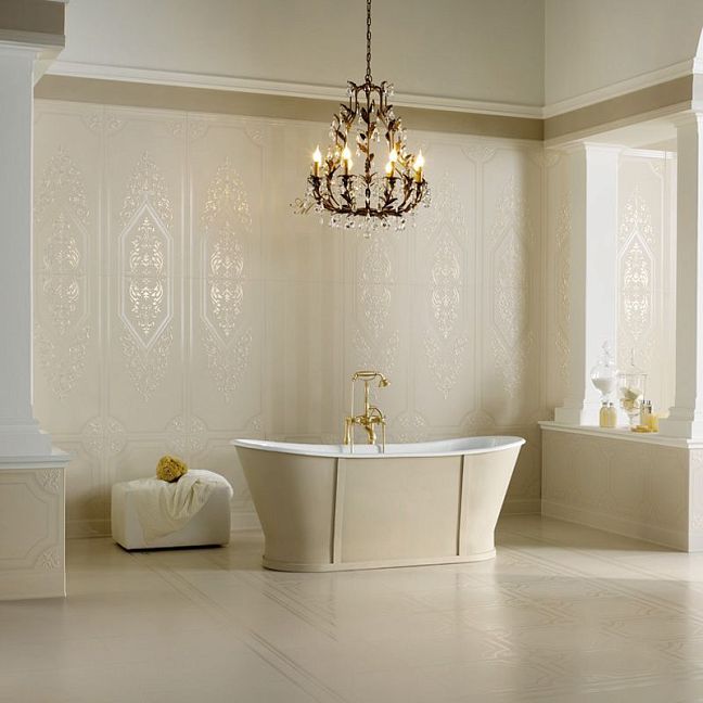 Керамогранит Petracers Ad Personam Carre' Beige Luc 50x50