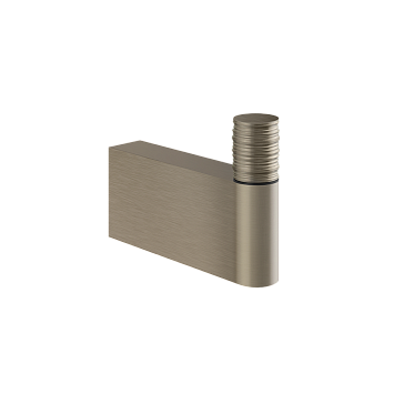 Крючок настенный Gessi Habito Trame, цвет Finox Brushed Nickel