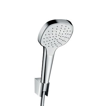 Ручной душ Hansgrohe Croma Select E 1jet/Port с держателем, цвет: хром