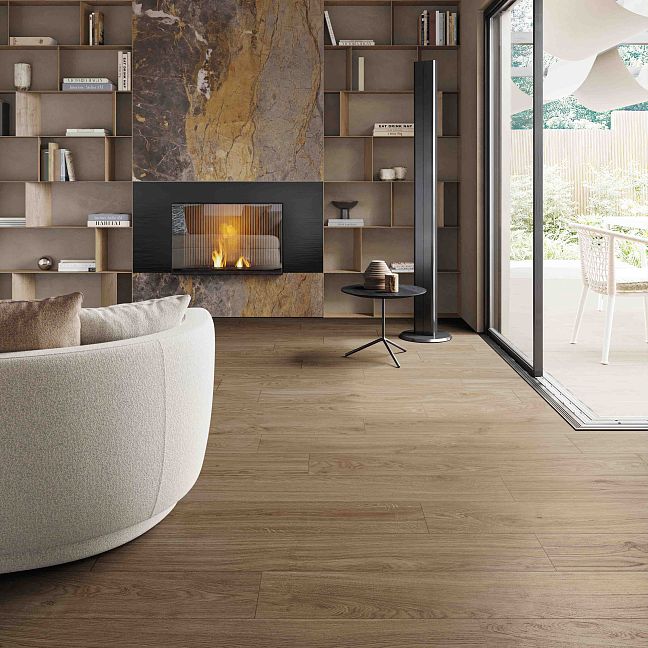 Emil Ceramica Керамогранит Mimesis Chevron 60° Tabacco 11x54