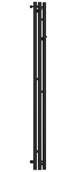 Полотенцесушитель электрический Сунержа Терция 3.0 1500х106 левый (Тёмный титан муар)