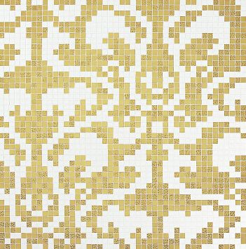 Мозаика Bisazza Decorations Damasco Oro Giallo 97x97