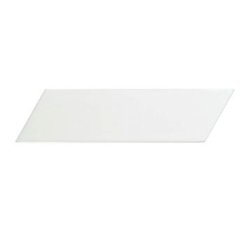 Керамическая плитка Equipe Chevron Wall White Left Matt 5,2x18,6