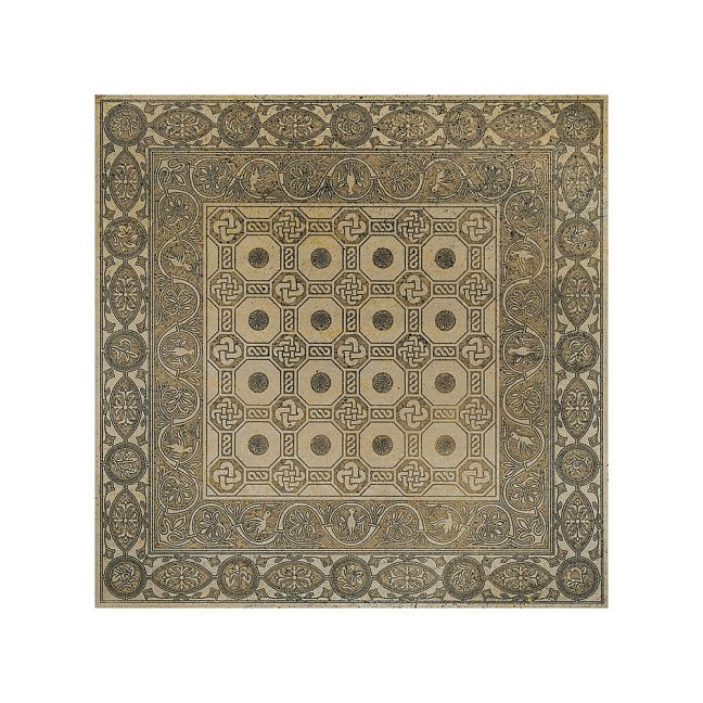 Мраморная плитка Akros Axioma Peripetia OLD Travertino Classico 40x40