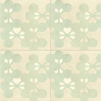 Керамогранит Mutina Azulej Flores Bianco Matt 20x20