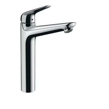 Смеситель для раковины Hansgrohe Novus Однорычажный 230, с донным клапаном, хром