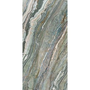 Керамогранит Infinity Marble Royal Peacock Lucido Bookmatch random 160x320x12