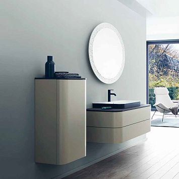 Duravit Happy D.2 Plus Раковина 60х46см с перелив, с 1м отв. под смесит, выпуск с керам. покр цвет: Anthracite matt/белый