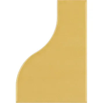 Equipe Керамическая плитка Curve Yellow 8,3x12x0,83