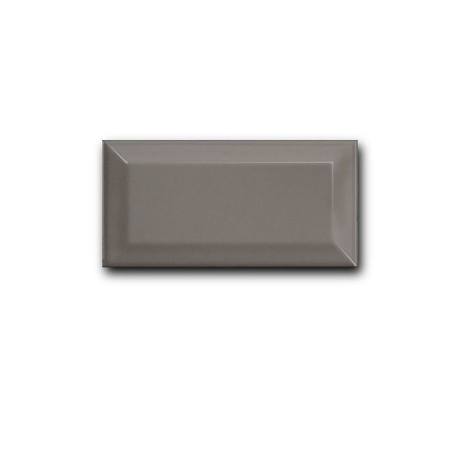 Керамическая плитка Equipe Metro Dark Grey Luc 7,5x15