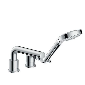 Смеситель для ванны Hansgrohe Talis S на 3 отв., цвет: хром