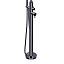 Ручка смесителя для ванны Ritmonio Diametro35 Elegance цвет брашированный черный хром