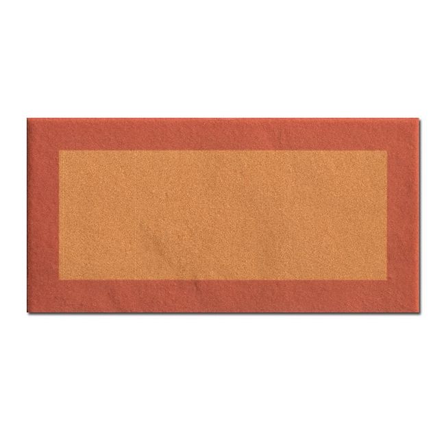 Керамогранит Mutina Mattonelle Margherita Frame Terracotta 10,1x20,5